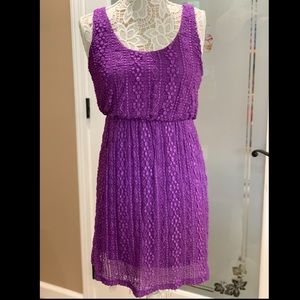 Candies Purple Summer Dress
